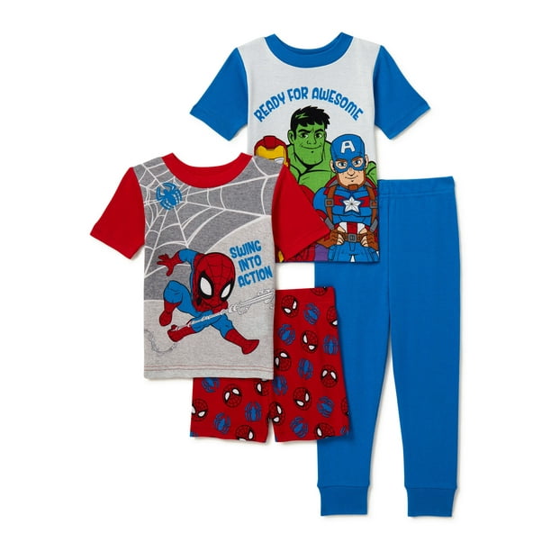 Kids Boy Girl Superhero Iron Man Pajamas Outfit Cartoon Sleepwear Nightwear Set